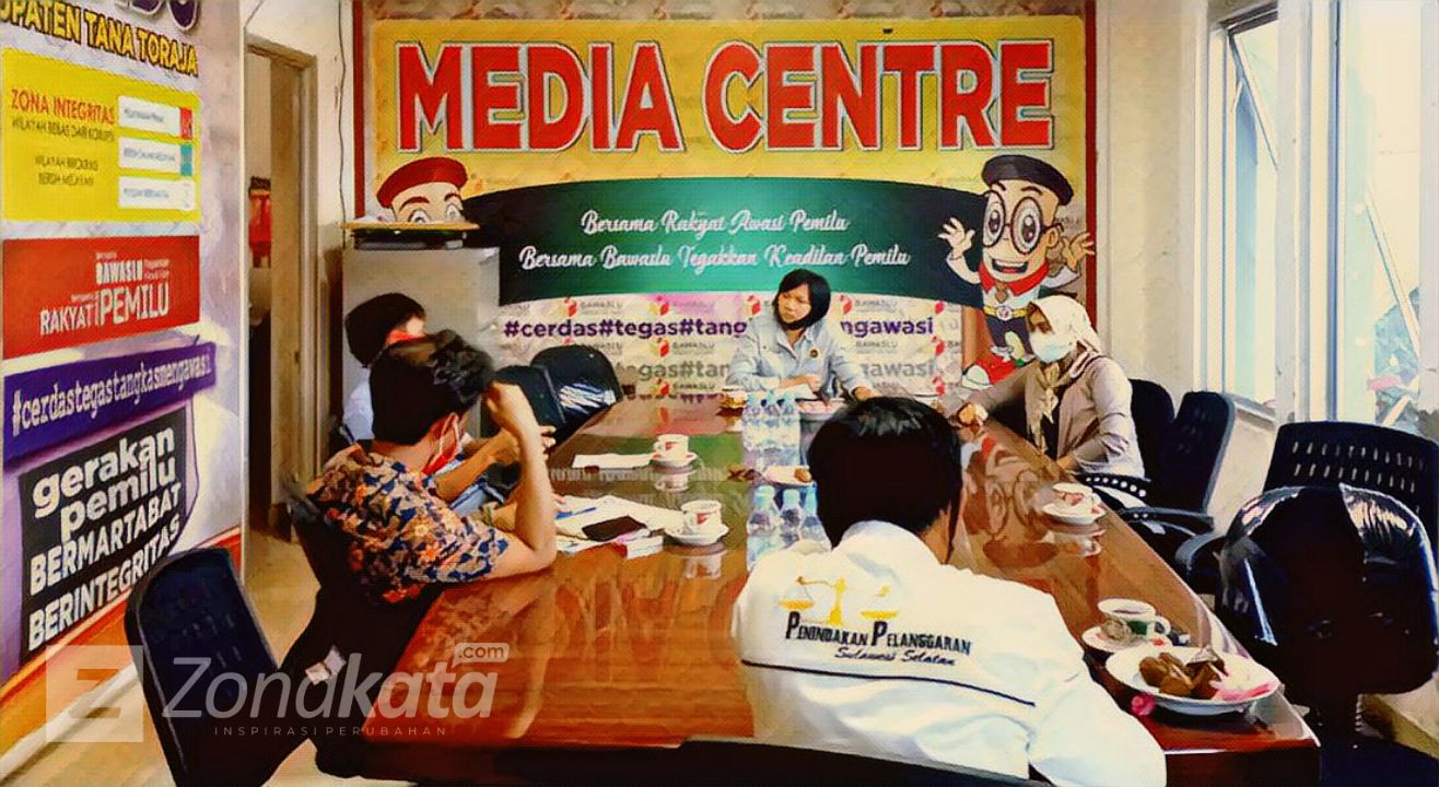 Bawaslu Tana Toraja Gelar Rakor Pokja Pemutakhiran Data Pemilih