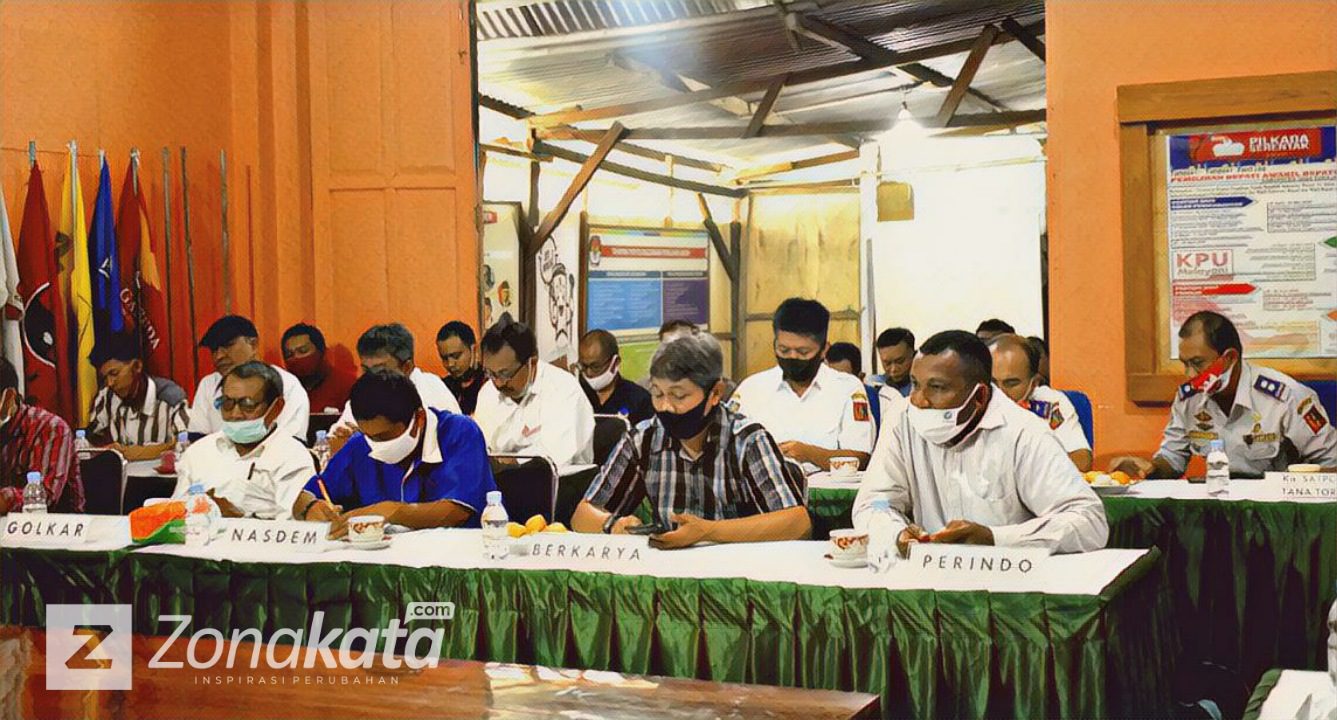 Jumlah Pendukung Paslon Pilkada Tana Toraja Saat Mendaftar di KPU Dibatasi 30 Orang