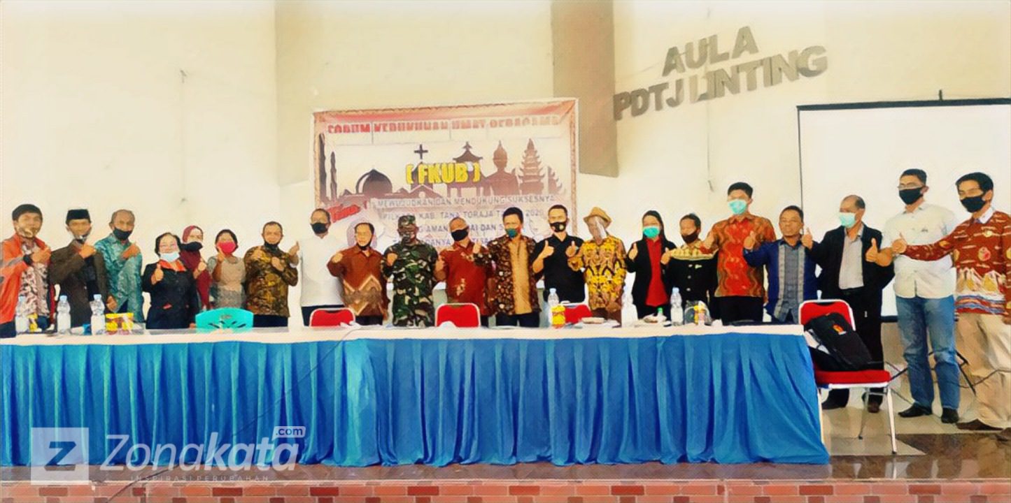 Deklarasi Pilkada Damai, FKUB Tana Toraja Tolak Politisasi Agama