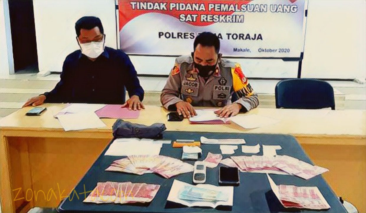 Belanjakan Uang Palsu Seorang IRT di Ancam 15 Tahun Penjara