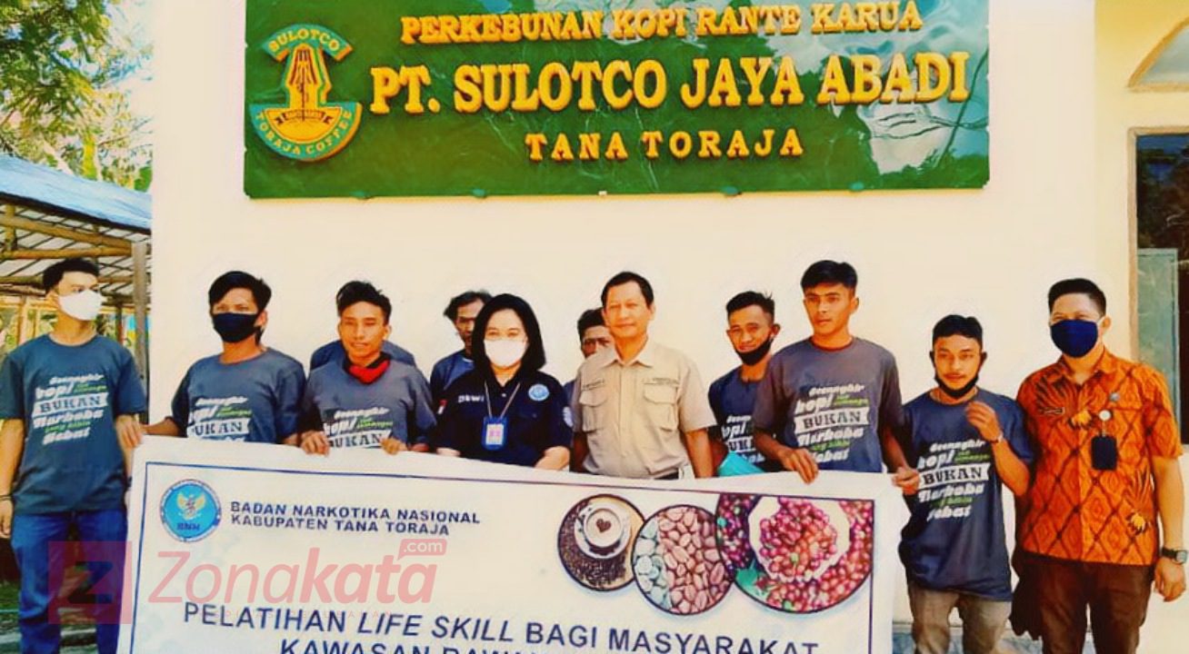 BNNK Tana Toraja Gelar Pelatihan Life Skill di Perkebunan Kopi Rantekarua