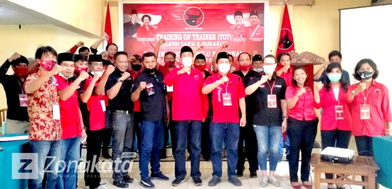 Hadapi Pilkada Tana Toraja, PDIP Gelar TOT Saksi dan Guraklih 2 Hadapi Pilkada Tana Toraja, PDIP Gelar TOT Saksi dan Guraklih