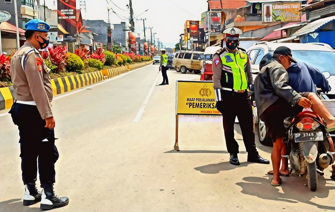 Hari Pertama Operasi Zebra, 105 Pelanggar Terjaring di Toraja Utara