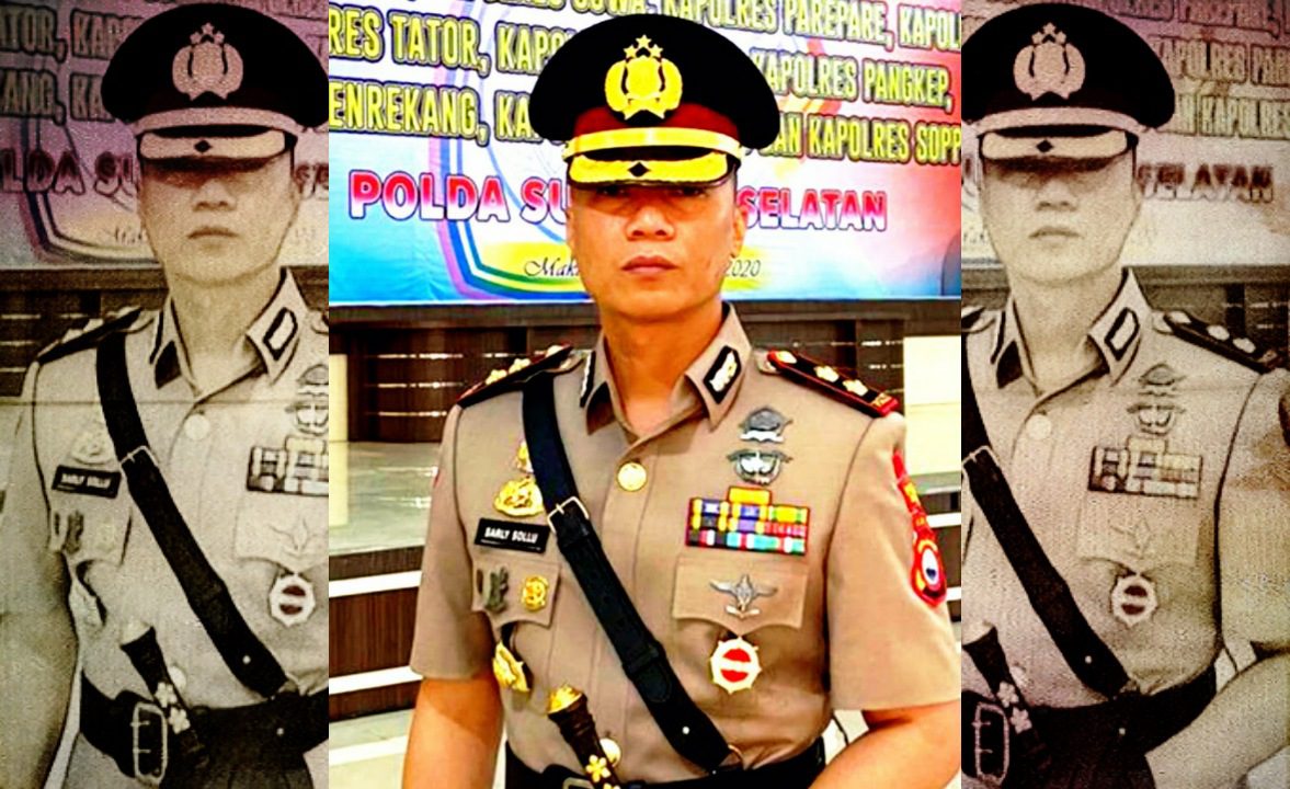 Kapolda Sulsel Lantik AKBP Sharly Sollu Sebagai Kapolres Tana Toraja