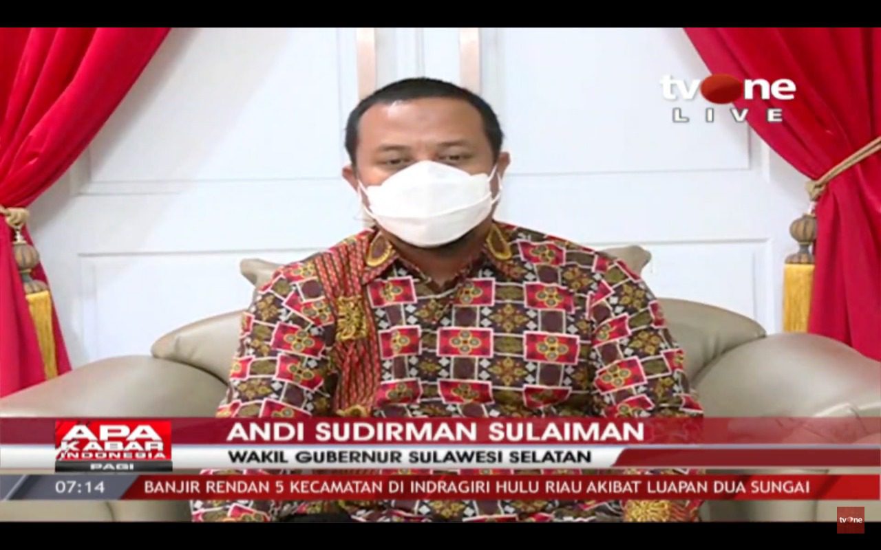 Sekolah Tatap Muka, Begini Penjelasan Wagub Andi Sudirman