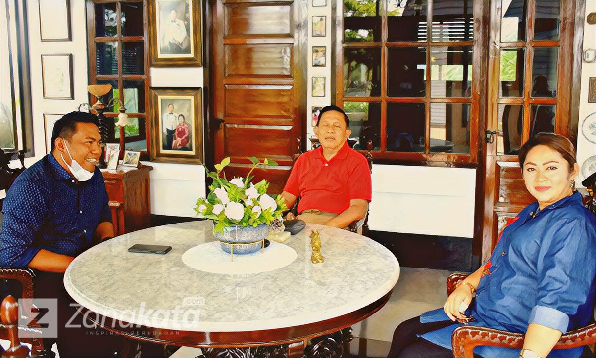 Jalin Silaturahmi, Rinto dan Eva Sambangi Kediaman Ismerda Lebang