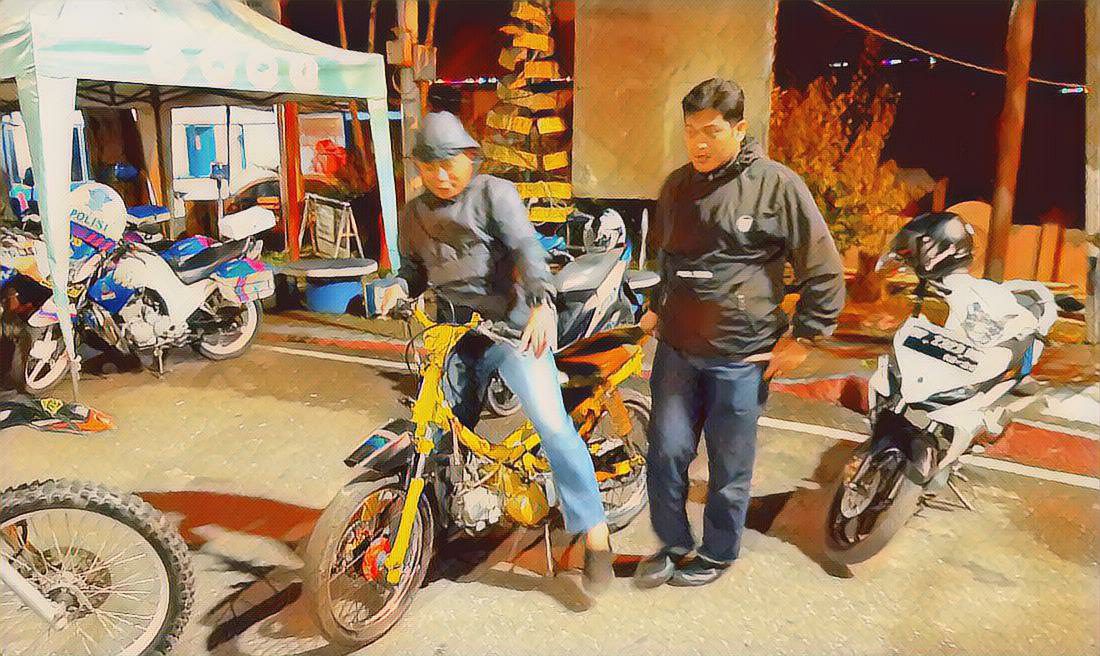 Patroli Rutin, Polisi Amankan 1 Unit Motor, Diduga Akan Digunakan Untuk Balapan Liar