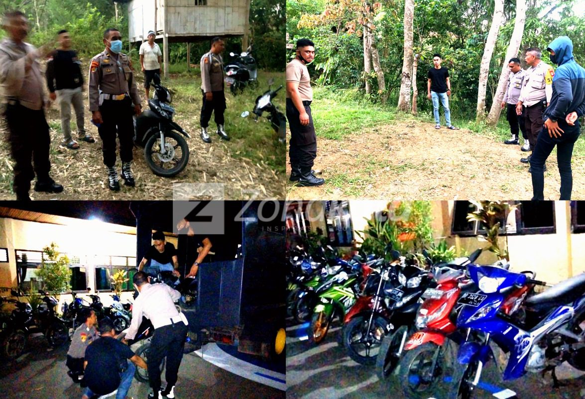 Digerebek Polisi, Pelaku Judi Sabung Ayam di Kalamindan Lari Tunggang Langgang