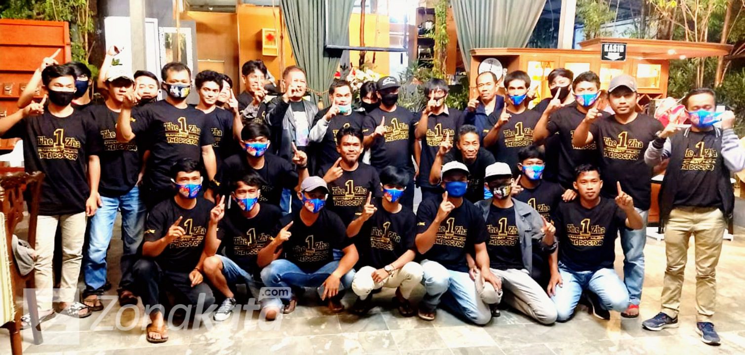 Puluhan Anak Muda dari Berbagai Elemen Bersatu Dukung Theo-Zadrak
