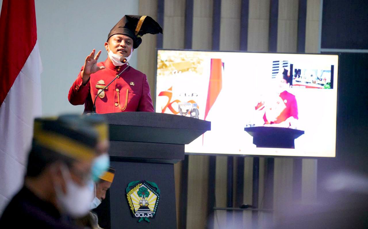 700 Tahun Kabupaten Gowa, Wagub Ajak Kolaborasi Untuk Proyek Bendung Jenelata