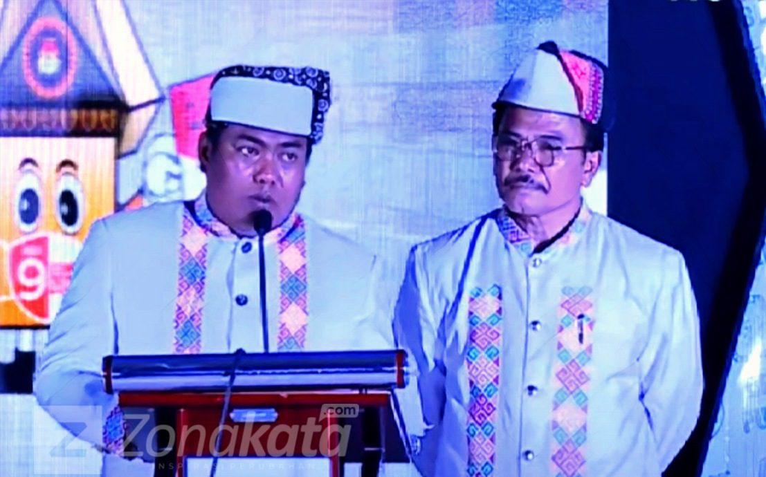 Tampil Elegan di Debat Publik, Rinto-Pasodung Komitmen Bangun Pariwisata Toraja Utara