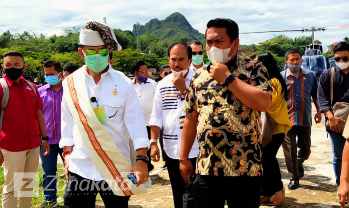 Buktikan Dukungan ke Rinto-Yonathan, SYL Sambangi Toraja Utara
