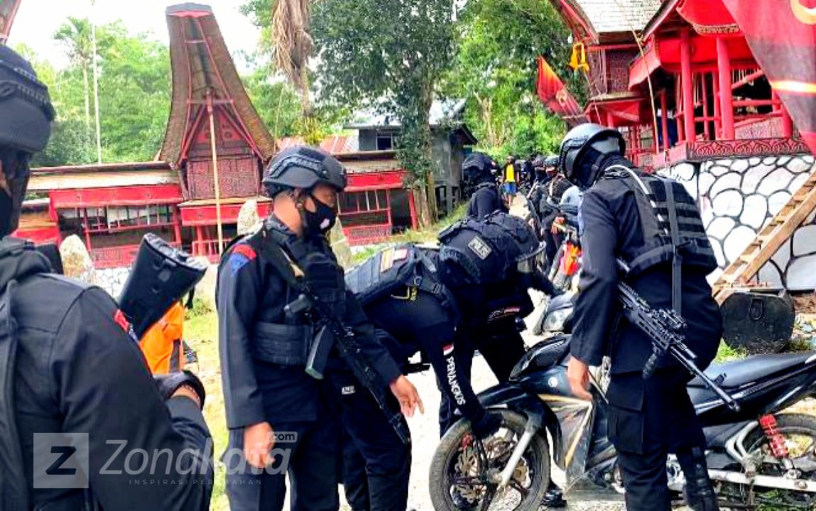 Bubarkan Judi Sabung Ayam, Polisi Amankan Puluhan Motor