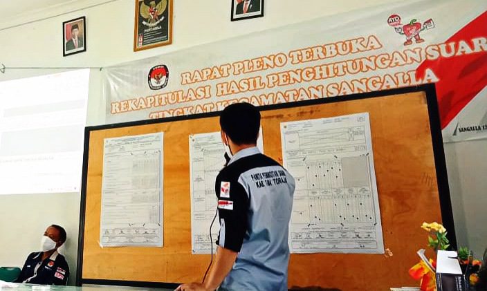Hasil Rekap Kecamatan, Al-Jhon Ungguli Nico-Victor dan Theo-Zadrak di Sangalla