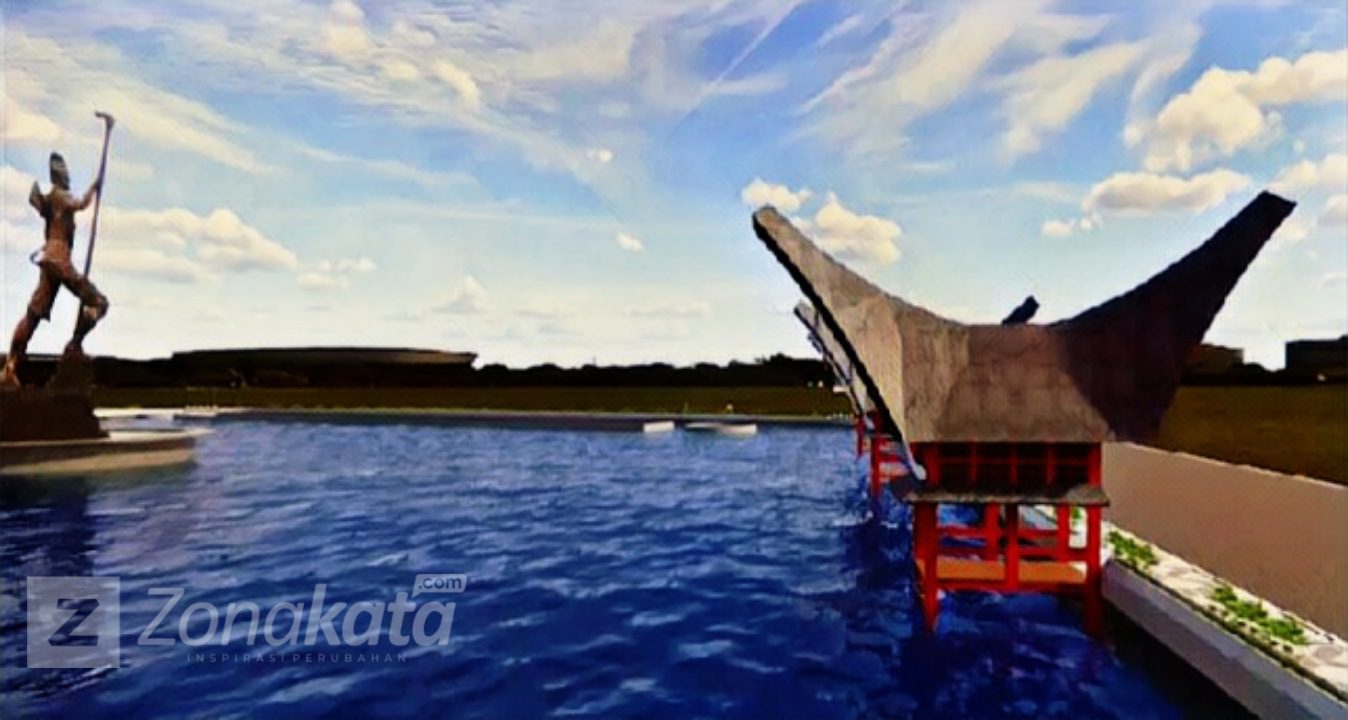 Dianggarkan Rp 2 M, Begini Desain Baru Gazebo di Plaza Kolam Makale