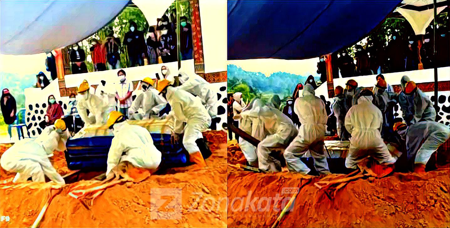 Mantan Bupati Toraja Utara, Dimakamkan Sesuai Protap COVID-19