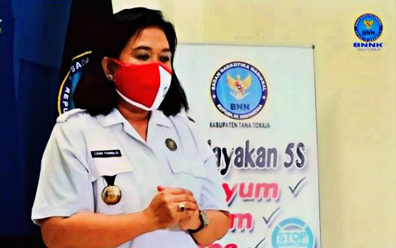 Sepanjang Tahun 2020, BNNK Tana Toraja Rehabilitasi 46 Pecandu Narkoba