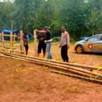Hindari Kerumunan, Polisi Bongkar Arena Adu Kerbau di Leatung