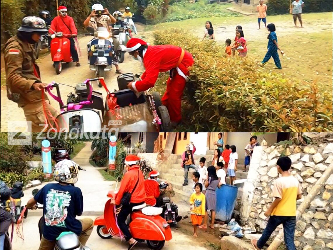 Bersama Sinterklas, Gabungan Komunitas Bagikan Bingkisan Natal Untuk 500 Anak Toraja