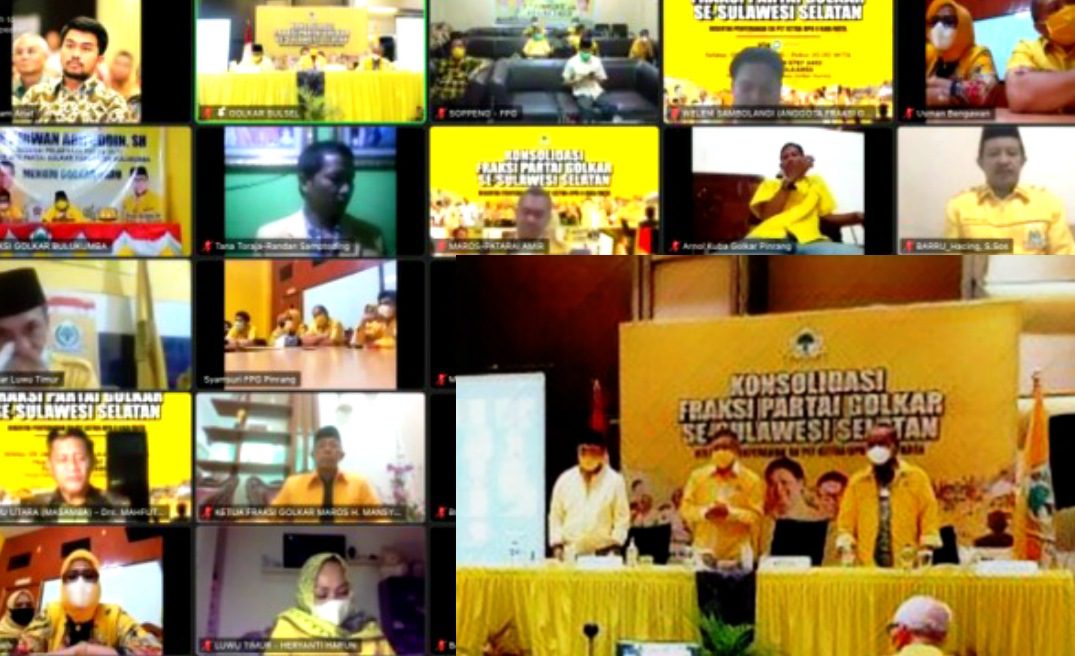 Musda DPD II Golkar se-Sulsel Paling Lambat di Gelar Maret