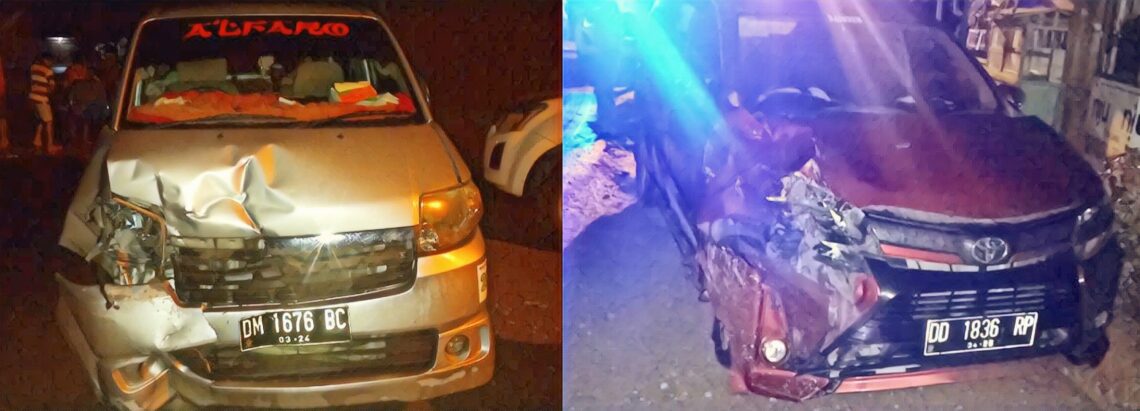 APV dan Avanza Tabrakan di Poros Toraja-Enrekang, Keduanya Ringsek 2 APV dan Avanza Tabrakan di Poros Toraja-Enrekang, Keduanya Ringsek