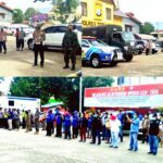 Bupati Kalatiku Lepas Bantuan Logistik dan Relawan ke Sulbar