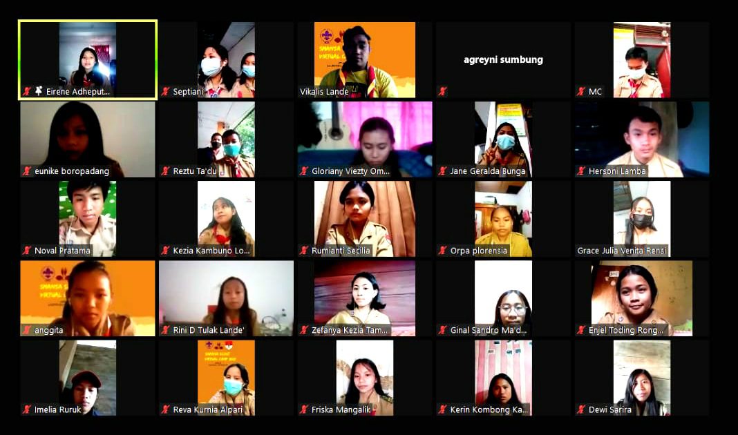 Gerakan Pramuka Ambalan SMAN 1 Tana Toraja Sukses Gelar Virtual Camp 2021 2 Gerakan Pramuka Ambalan SMAN 1 Tana Toraja Sukses Gelar Virtual Camp 2021