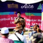 GP Ansor dan Aice Bagikan 5 Juta Masker