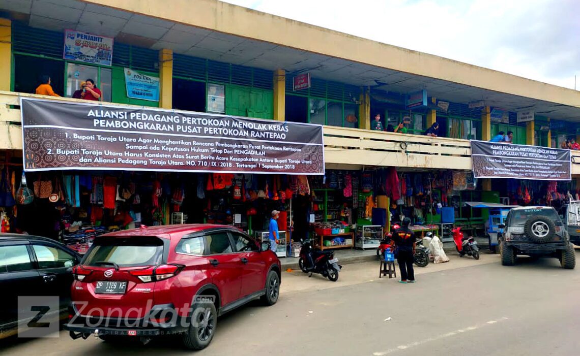 Bupati Toraja Utara Pastikan Pertokoan Tetap Akan di Bongkar