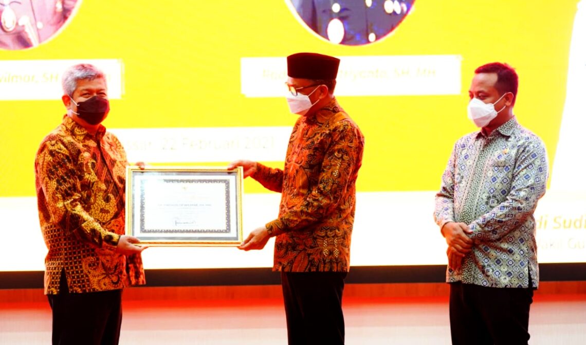 Hadiri Pisah Sambut Kejati, Wagub Apresiasi Kinerja Firdaus