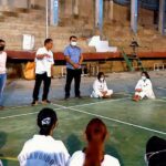 Berikan Support, Ketua Pengkab Taekwondo Toraja Utara Hadiri Latihan Perdana