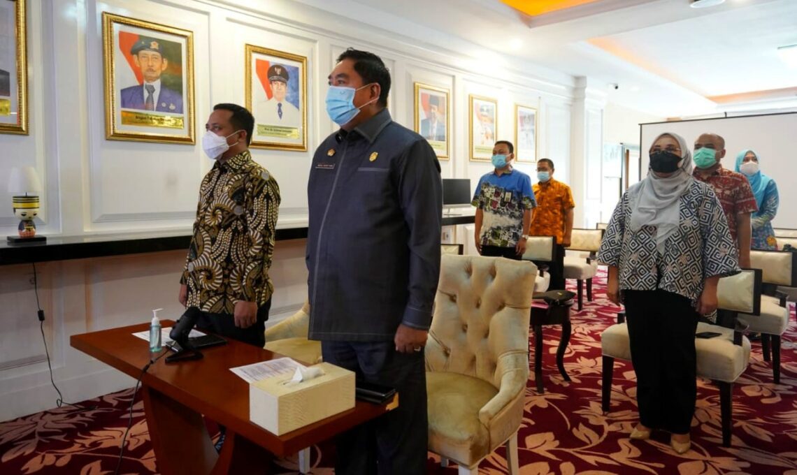 Rapat Dengan Menteri PPN, Wagub Sulsel Dukung Arah Kebijakan Pemerintah Tahun 2022