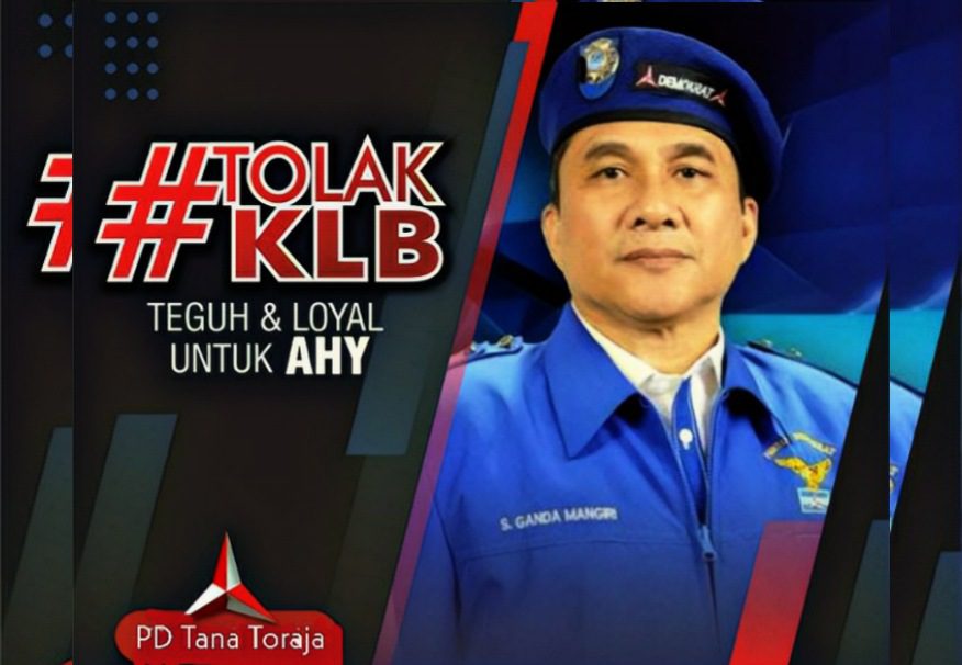 Tolak KLB, PD Tana Toraja Dukung Langkah AHY