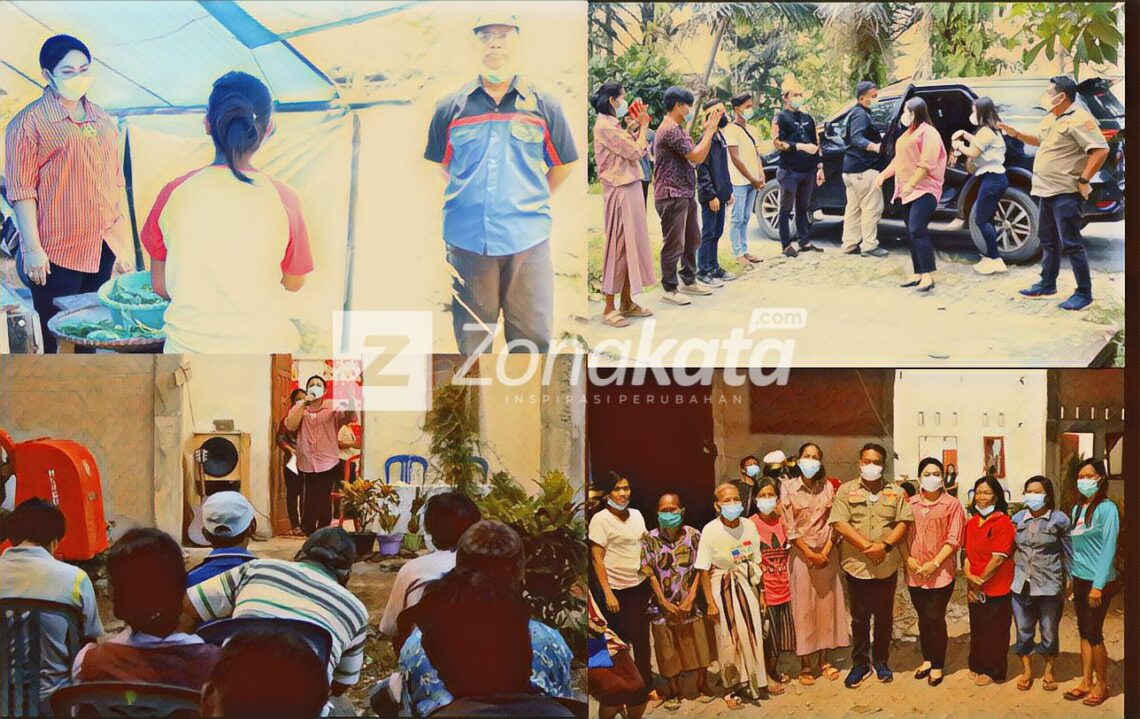Reses di Luwu, Eva Rataba Sambangi Korban Bencana di Desa Salupao