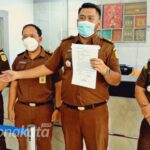 3,5 Milyar Uang Sitaan dari PT Axelle di Setor Kejari ke Kas Negara