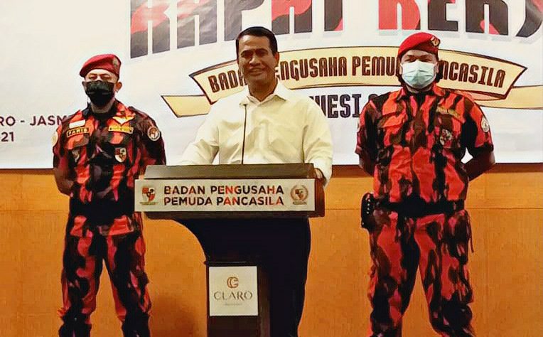 Jadi Pembicara, Andi Amran Sulaiman Motivasi Kader PP Jadi Orang Sukses