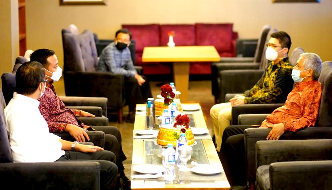 Temui BPS Gereja Toraja, Plt Gubernur Komitmen Melanjutkan Program Strategis Untuk Toraja