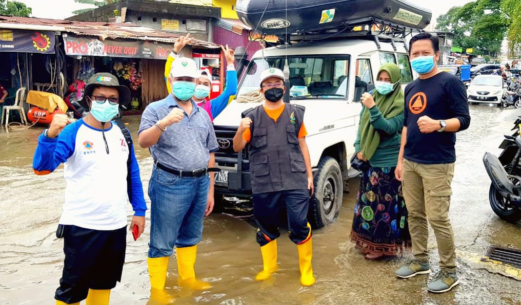 Plt Gubernur Arahkan Dinkes Pantau Kesehatan Pengungsi Korban Banjir