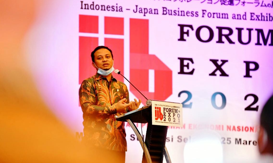 Plt Gubernur Launching Indonesia Jepang Bussines Forum and Exhibition