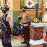 Ibadah Kamis Putih, Puluhan TNI POLRI di Tana Toraja Perketat Pengamanan