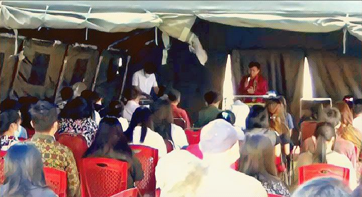 Pasca Gempa di Sulbar, Ibadah Perayaan Paskah Digelar di Tenda Darurat