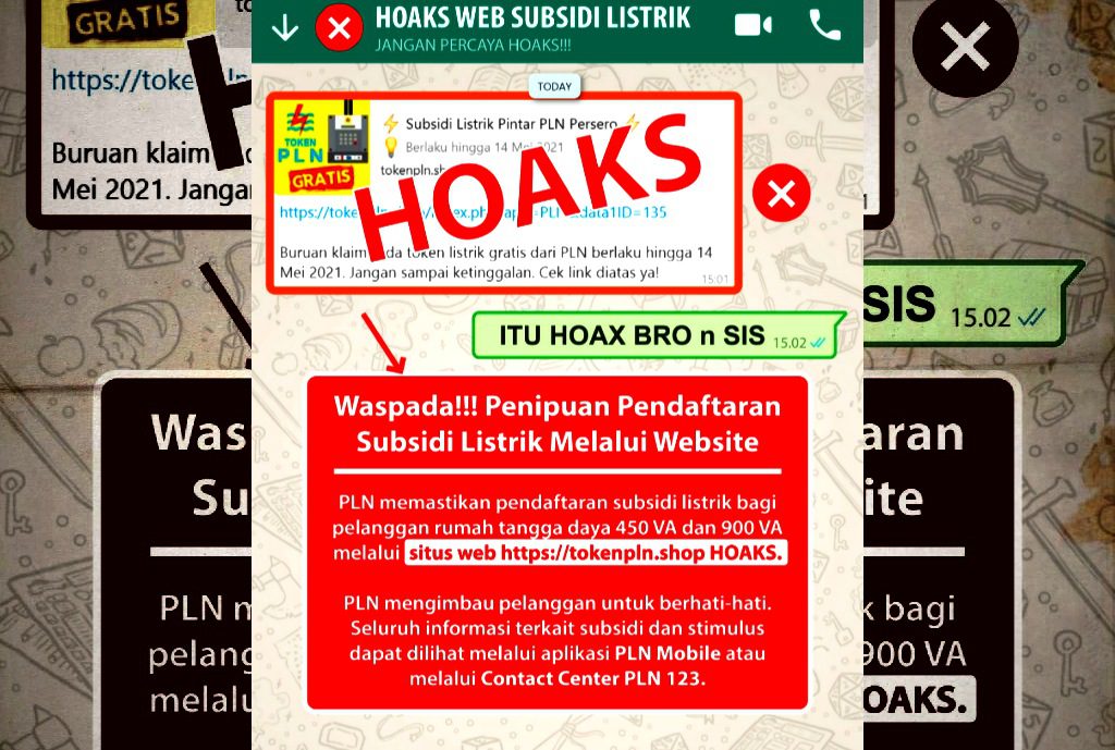 Waspada, Penipuan Pendaftaran Subsidi Listrik Melalui Website