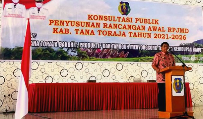 Buka Konsultasi Publik Rancangan RPJMD Tahun 2021-2026, Bupati Minta Masukan Masyarakat