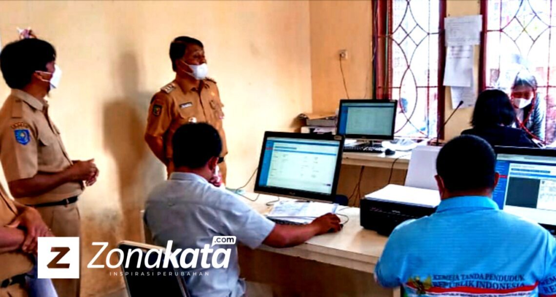 Sidak Kantor Disdukcapil, Bupati Theo: SDM dan Sistem Kerjanya Akan Kita Benahi