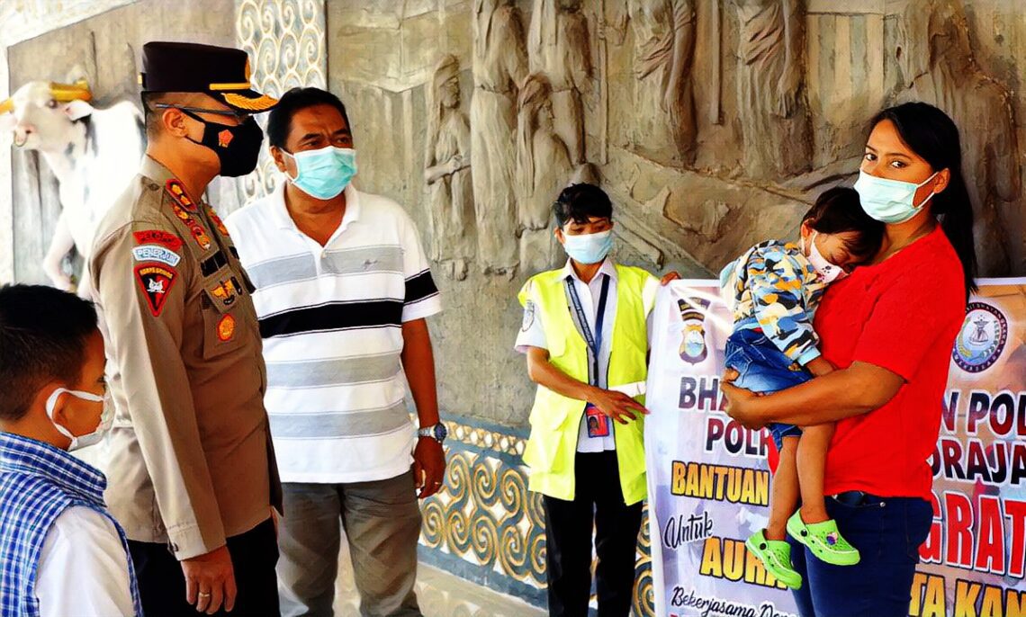 Diinisiasi Kapolres, Aura, Bocah Penderita Kanker Mata Akan Jalani Perawatan di RS. Bhayangkara