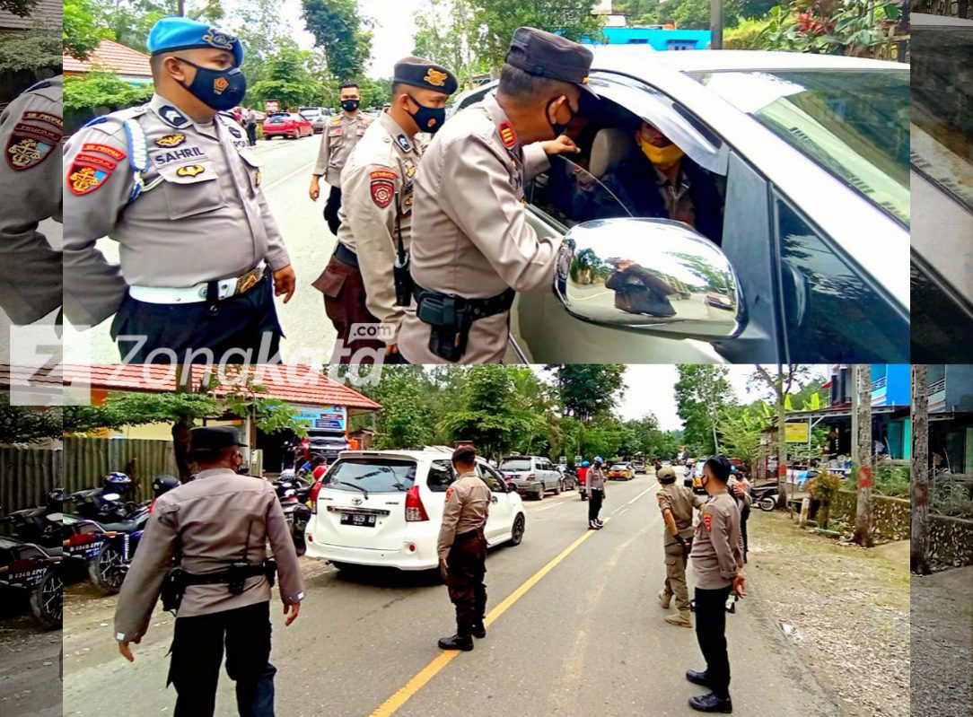 Hari Pertama Penyekatan Mudik, Kondisi Diperbatasan Masih Aman Terkendali