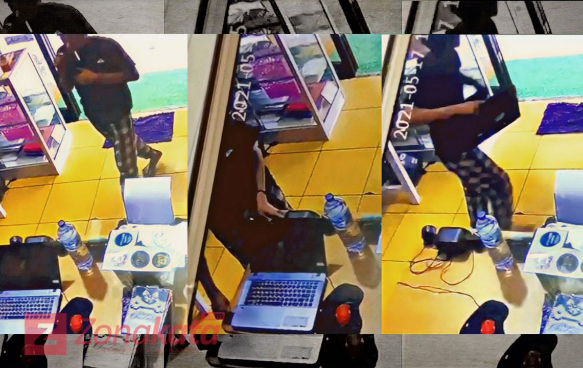 Lagi, Seorang Pemuda di Toraja Utara Terekam CCTV Saat Curi Laptop