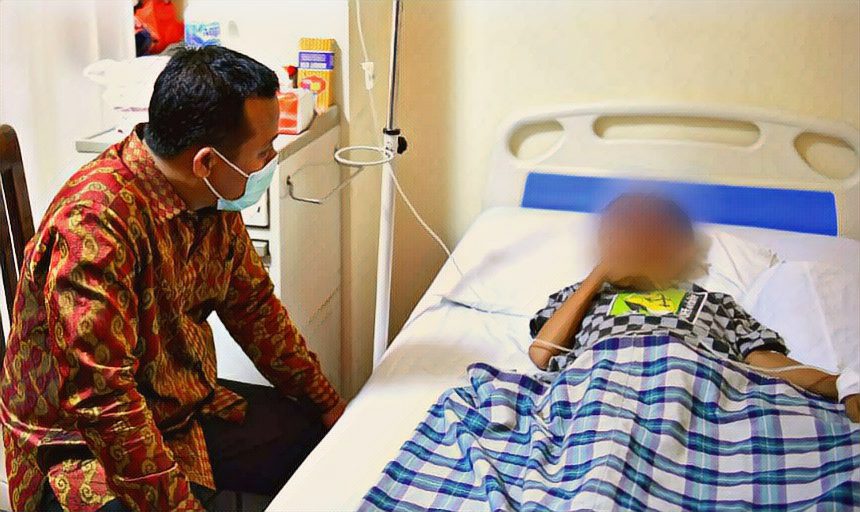 Tiba dari Toraja, Andi Sudirman Kunjungi Rumah Korban Tenggelam di Stadion Mattoanging