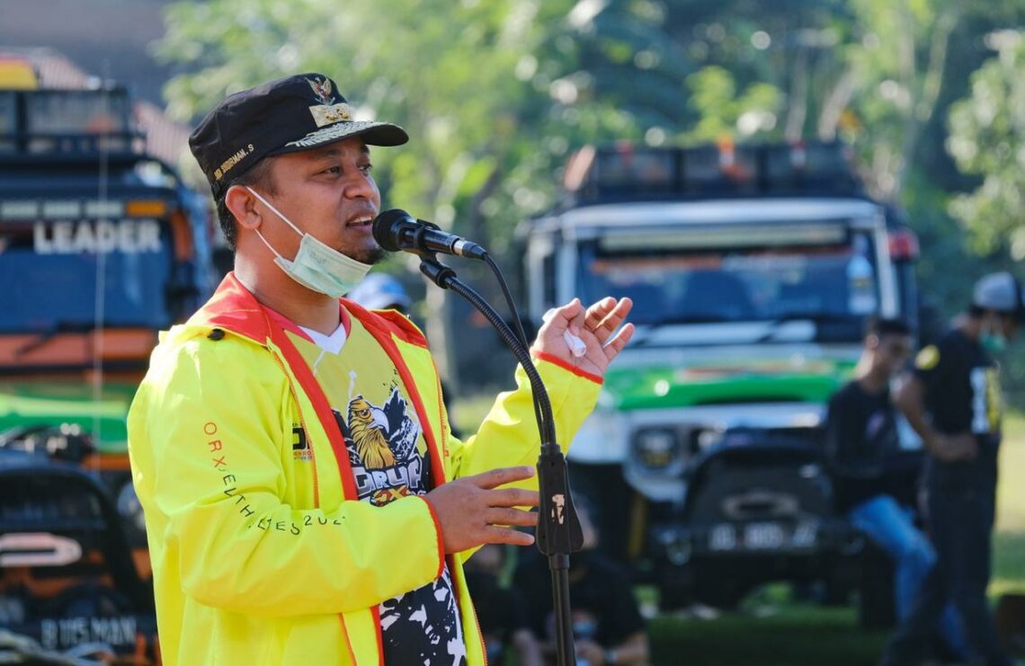 Lepas Peserta South Celebes ORX 7th, Plt Gubernur Ingatkan Jaga Keselamatan dan Edukasi Prokes