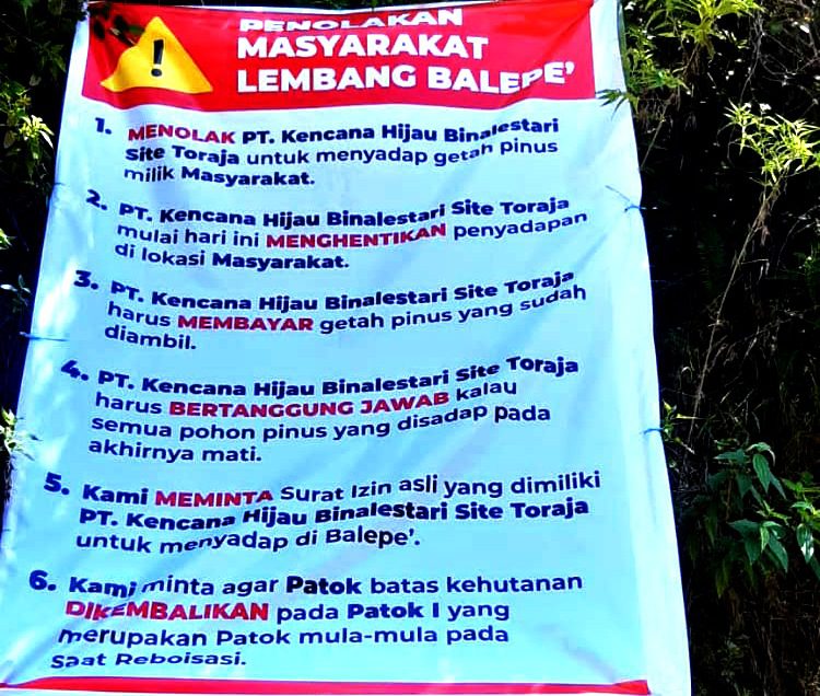 PT Kencana Bina Lestari, Diduga Serobot Kebun Warga di Balepe 2 PT Kencana Bina Lestari, Diduga Serobot Kebun Warga di Balepe